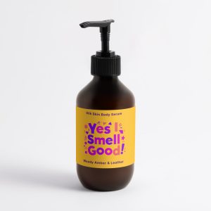 Silk Skin Body Serum, Woody Amber & Leather
